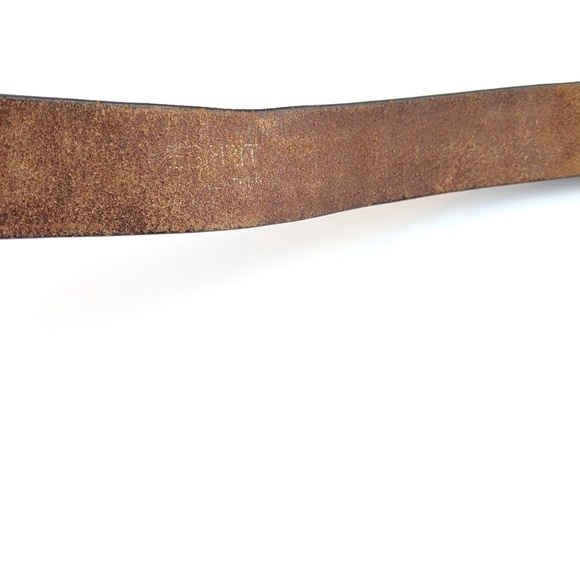 Esprit‎ Vintage Brown Leather Logo Belt main image 6
